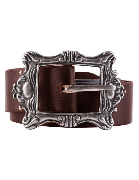 Pirate belt with aged buckle, various...