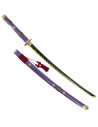 Purple Functional Katana Enma from One Piece made of carbon steel