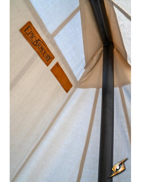 Medieval tent for intrepid warriors,...