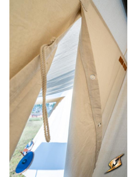 Medieval tent for intrepid warriors,...