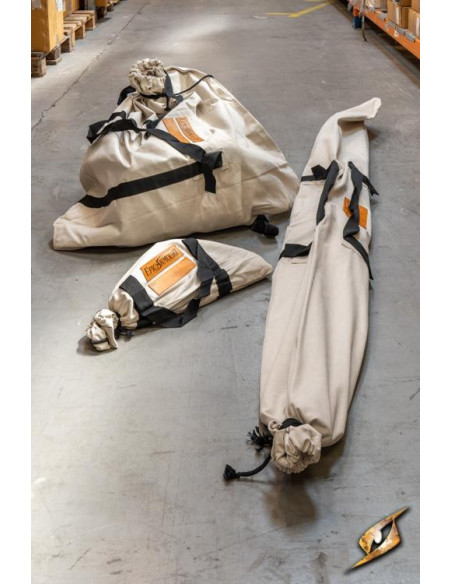 Medieval tent for intrepid warriors,...