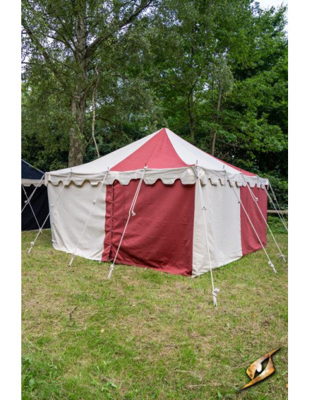 Medieval marquee tent, 4 x 4 mts.