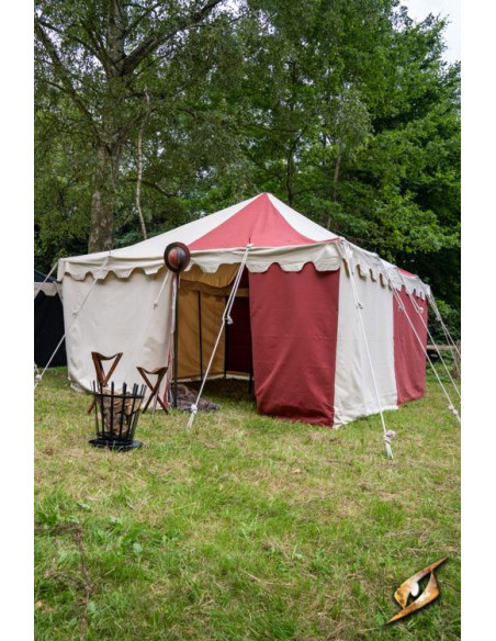 Medieval marquee tent, 4 x 4 mts.