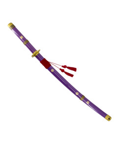 Decorative katana lilac Enma from One Piece, wooden saya 2