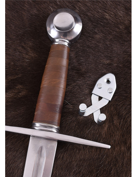 Adjustable bracket to hang sword on...