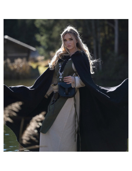 Aleiga women's green surcoat with straps