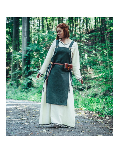 Aleiga women's green surcoat with straps