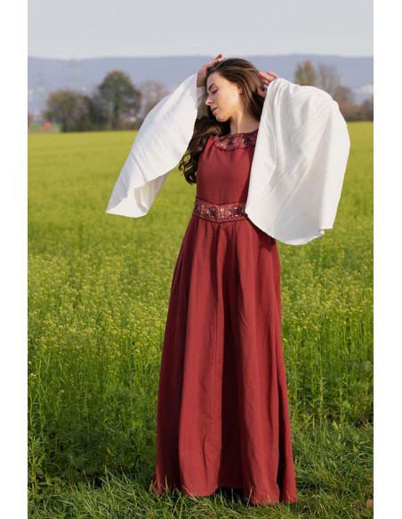Yala noble medieval dress, with lace