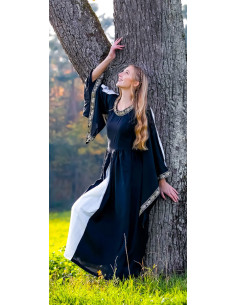 Nobility dress, black-white