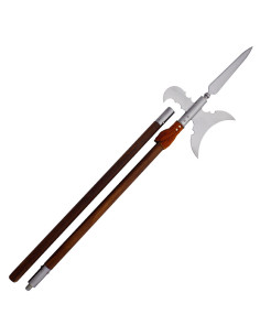 Halberd of the Spanish Royal Guard in rustic finish