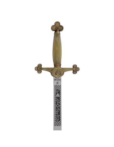 Masonic Lodge ceremonial sword with...
