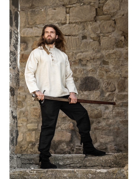 Medieval shirt in thick cotton Anton...