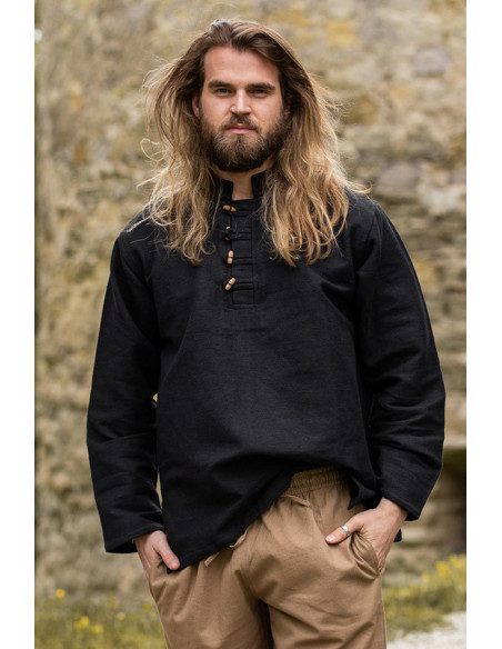 Medieval shirt in thick cotton Anton...