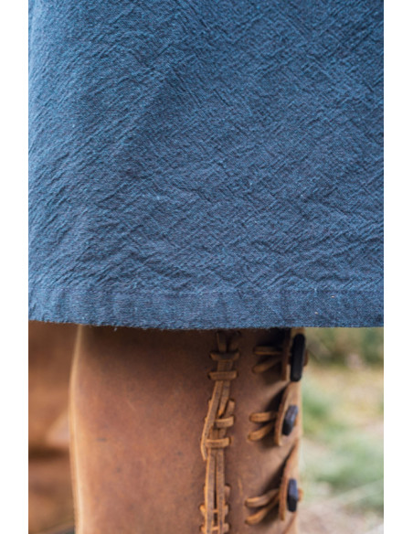 Viking tunic short sleeve Richard, blue