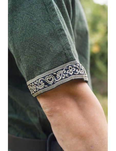 Viking tunic short sleeve Richard, green