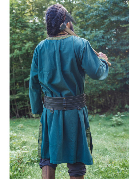 Halvor medieval tunic, green color
