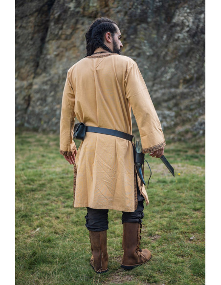 Halvor medieval tunic, honey brown