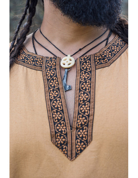 Halvor medieval tunic, honey brown