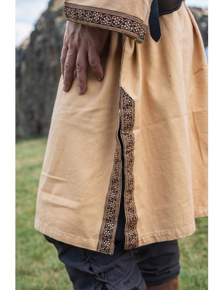 Halvor medieval tunic, honey brown
