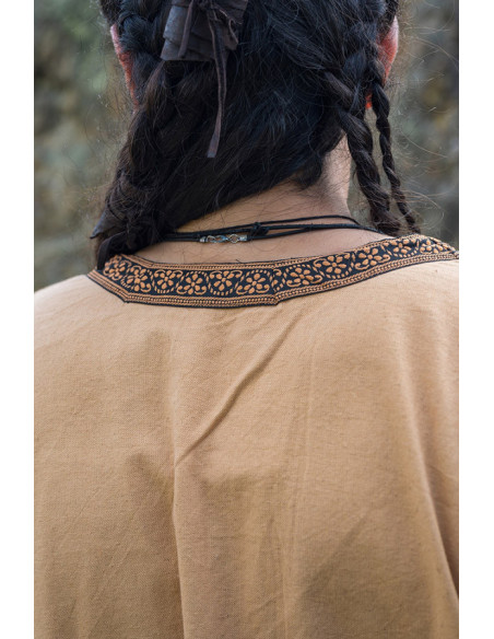 Halvor medieval tunic, honey brown
