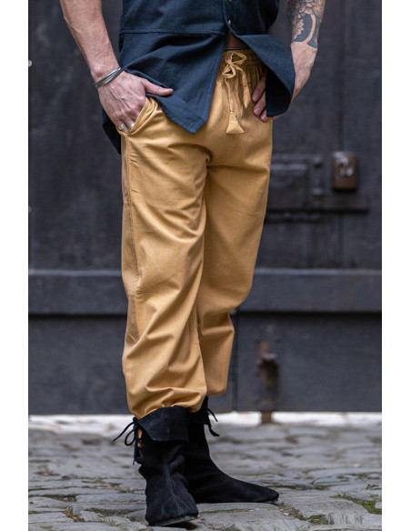 Unisex LIGHT BROWN medieval pants...