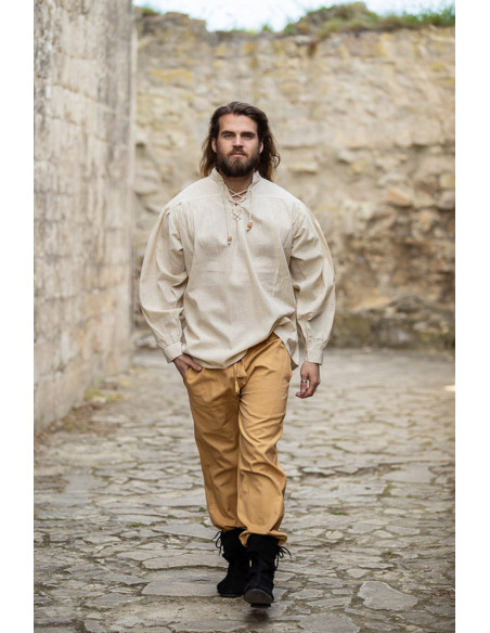 Unisex LIGHT BROWN medieval pants...