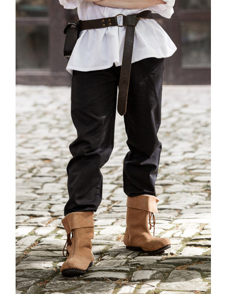 Unisex BLACK medieval pants with...