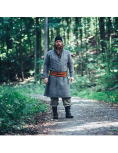 Viking hat in wool, Ari model, black color 2