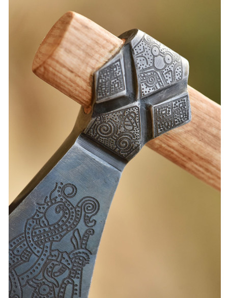 Viking ax Mammen type, blunt