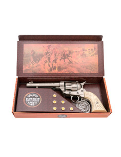 PeaceMaker Colt-45 Long Barrel Revolver, Polished Grey,... 2