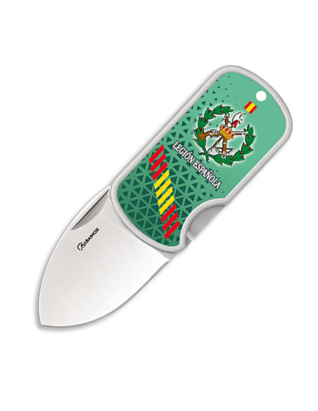 Spanish Legion 3D knife with clip,...