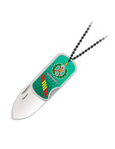 Spanish Legion 3D penknife with ball pendant, blade 4 cm