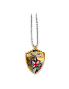 Knight Templar shield pendant and its legend