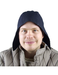 Medieval peasant crepe model Roger, natural white cotton