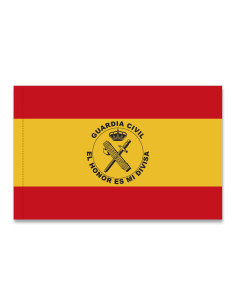 Flag of the Spanish Civil Guard with legend, 100 cm.