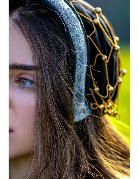 Noble Velvet Elaine Hood, Black