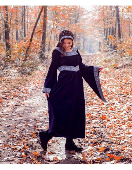 Noble Velvet Elaine Hood, Black