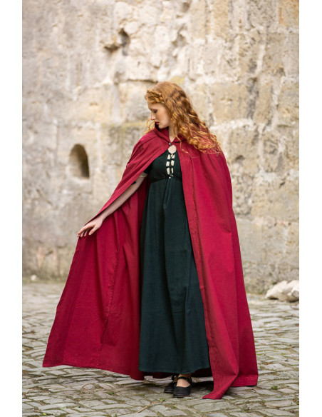 Erna medieval cotton cape with...