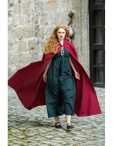 Erna medieval cotton cape with...