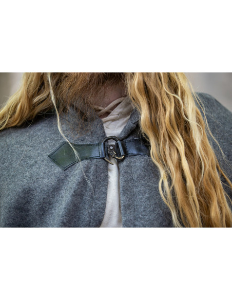 Medieval woolen cape Tjark model,...