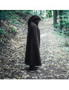 Raik model long medieval cape, black 160 cm.