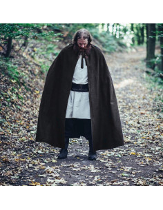 Raik model long medieval cape, black 160 cm. 2