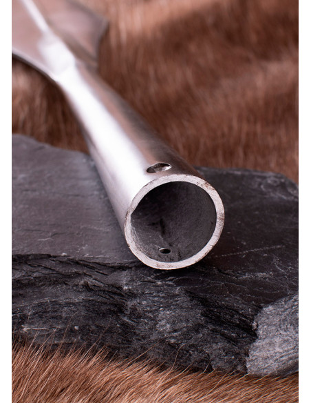 Long Viking and medieval spearhead,...