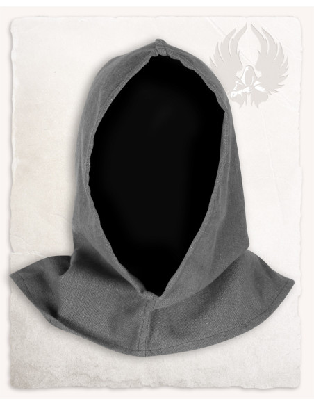 Gray cotton canvas vintage Bron hood Gray cotton canvas vintage Bron hood