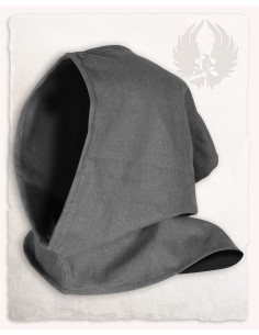 Gray cotton canvas vintage Bron hood
