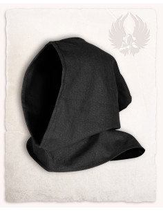 Black vintage Bron cotton canvas hood