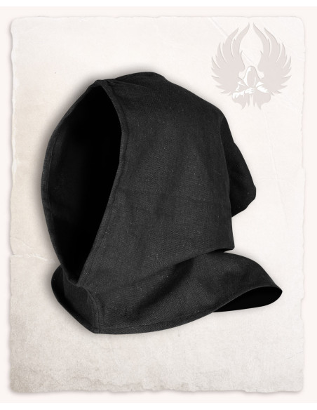 Black vintage Bron cotton canvas hood Black vintage Bron cotton canvas hood