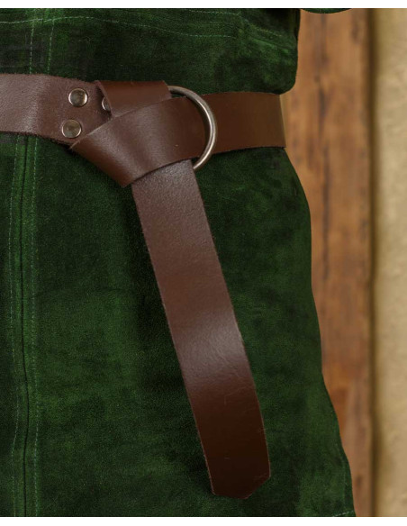 Doran medieval belt with ring buckle