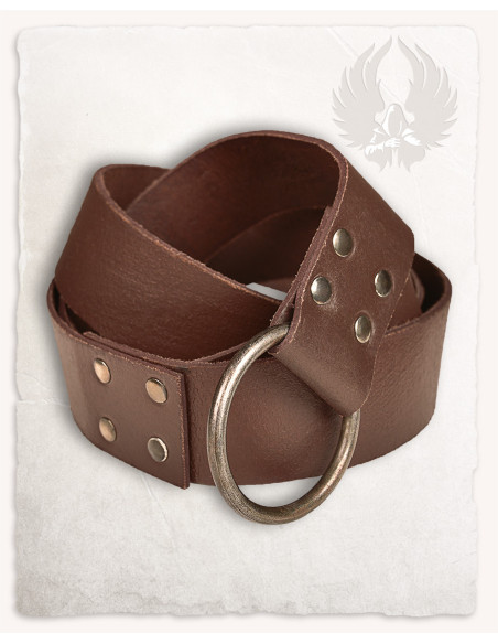 Doran medieval belt with ring buckle