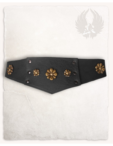 Wide belt for women Elina, medieval bodice type, in various colors